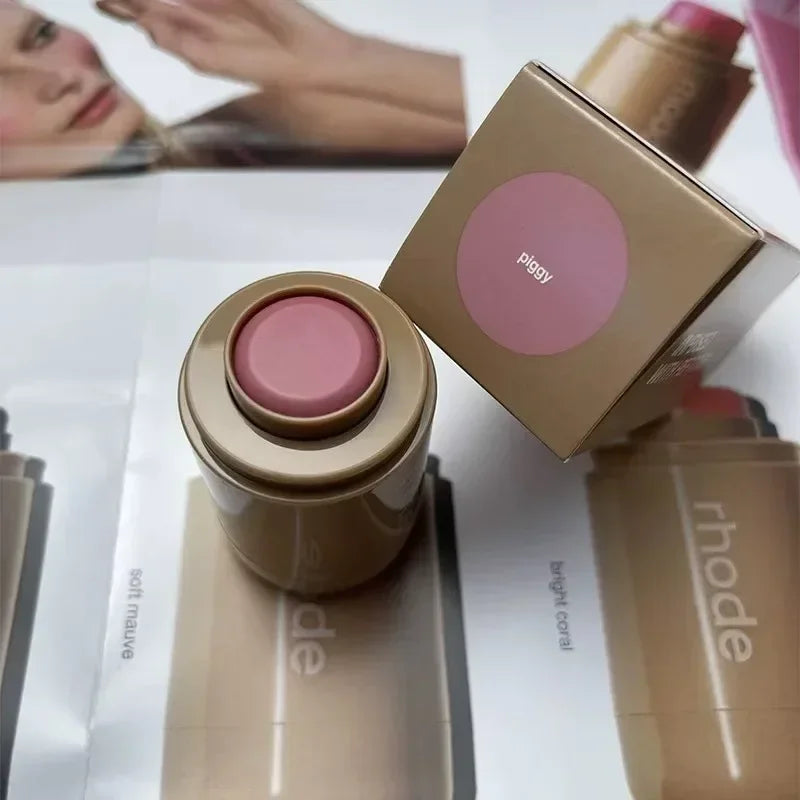 Blush e Batom Cremoso Multifuncional Rhode Glow – Efeito Natural e Hidratação Intensa