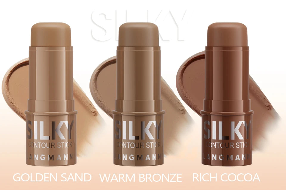Stick Multifuncional Magia Glow 3 em 1: Contorno, Iluminador e Bronzeador