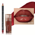 Kit Lip Duo Magia Glow: Delineador de Precisão 3D + Gloss Hidratante de Longa Duração