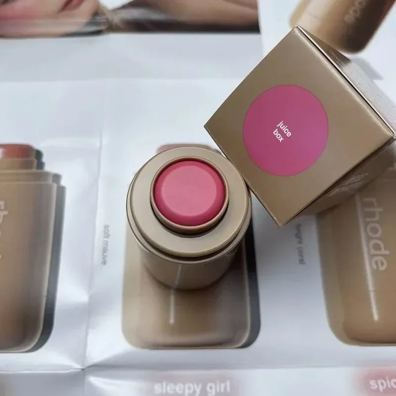 Blush e Batom Cremoso Multifuncional Rhode Glow – Efeito Natural e Hidratação Intensa
