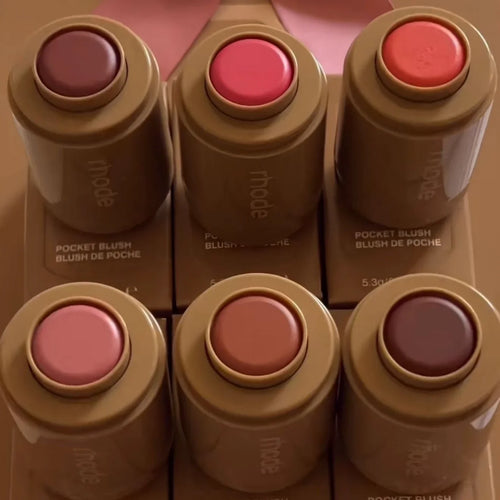Blush e Batom Cremoso Multifuncional Rhode Glow – Efeito Natural e Hidratação Intensa